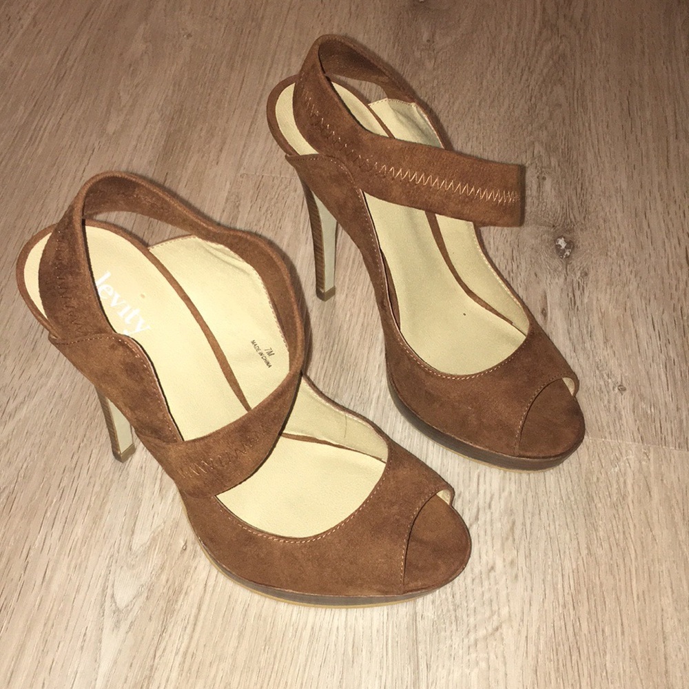 Brown heels
